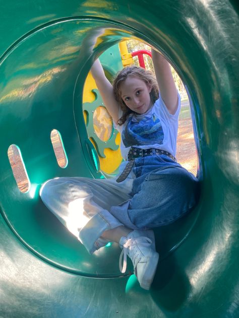 Slide Photoshoot, Playground Photo Shoot, Playground Photoshoot, Playground Pictures, Urban Playground, Anime Cosplay Ideas, Photography Career, Perspective Photography, Never Understand