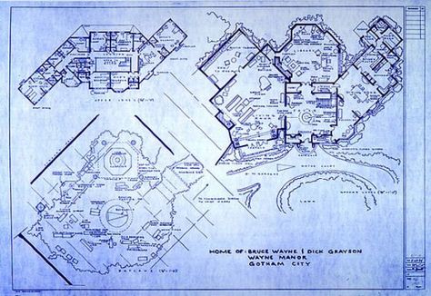 Batcave Mark Bennett, Manor Floor Plan, Friends Apartment, Wayne Manor, Walker Art Center, Interior Design Sketches, Artist Sketches, House Blueprints, Museum Of Contemporary Art