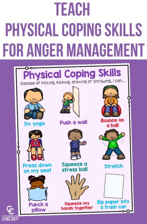 Coping Skills For Anger, Anger Management Activities For Kids, Anger Coping Skills, Anger Management For Kids, Anger Management Activities, Coping Skills Activities, Emotions Activities, Social Skills Activities, Elementary School Counseling