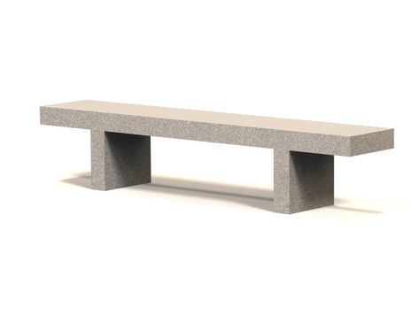 Concrete Bench Seat, Concrete Benches, Concrete Garden Bench, Wall Bench, Garden Bench Diy, Park Benches, Garden Benches, Concrete Bench, Modern Backyard Landscaping