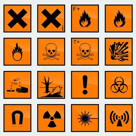 16 Common hazard sign vector illustration. Common hazard signs for different pro , #AFFILIATE, #hazard, #sign, #Common, #signs, #products #ad Products Illustration, Hazard Symbol, Senior Jackets, Hazard Sign, Lab Safety, Skateboard Design, Safe Water, Merchandise Design, Doodle Art