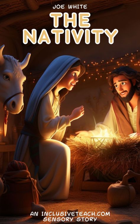 The Nativity: Sensory Story for PMLD 2 Teaching Interview Questions, Sensory Stories, Sensory Story, Kylie Pregnant, Teaching Interview, Teacher Interview Questions, Rhyming Couplet, World Book Day Ideas, Nativity Story