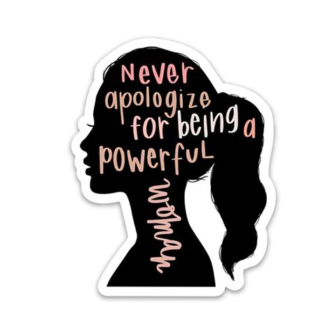 Sticker Design Inspiration, Youth Camp, Powerful Woman, Cute Laptop Stickers, Inspirational Stickers, Motivational Sticker, Girl Silhouette, Scrapbook Stickers Printable, Happy Things