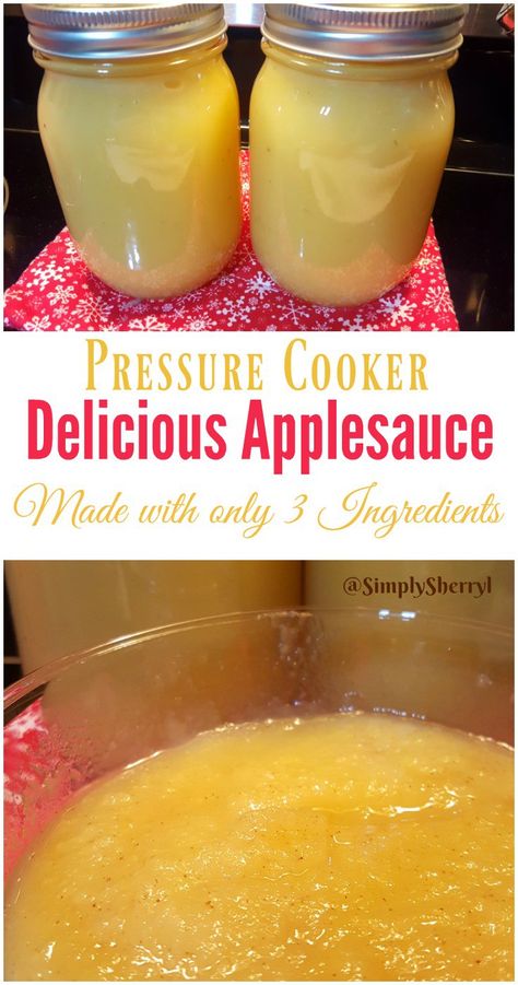 Pressure Cooker Applesauce Pressure Cooker Applesauce, Canning Pressure Cooker, Canned Applesauce, Skin Care Ideas, How To Make Applesauce, Pressure Canning Recipes, Power Pressure Cooker, Pressure Cooking Recipes, Electric Pressure Cooker Recipes