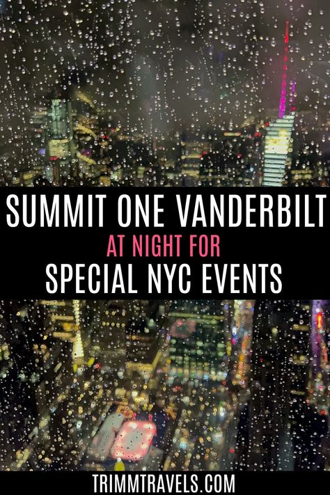 Summit One Vanderbilt, One Vanderbilt, Night In New York, Nyc Attractions, Nyc Night, Travel Bucket List Usa, Us Road Trip, Usa Travel Guide, Vacation Usa