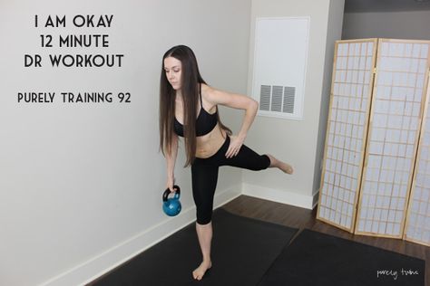 12 minute diastasis recti safe workout Kettlebell Diastasis Recti, I Am Fearless, Diastasis Recti Exercises, Body After Baby, 12 Minute Workout, Kettle Bell, Postpartum Body, Workout Plan For Women, Diastasis Recti