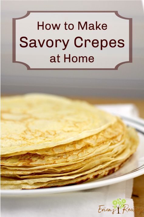 Crepe Sale, Dinner Crepes, Crepe Recipe Savory, Homemade Crepes, Crepe Suzette, Easy Crepe Recipe, Crepe Recipe, Friends Recipes, Sweet Crepes