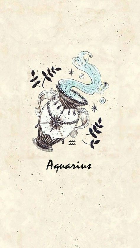 Understanding Astrology, Aquarius Symbol Tattoo, Aquarius Constellation Tattoo, Aquarius Astrology, Aquarius Symbol, Aquarius Aesthetic, Zodiac Sign Aquarius, Astrology Tattoo, Aquarius Art