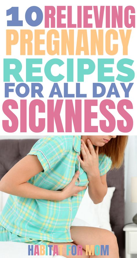 What to eat when you have all day sickness (10 healthy recipes) Pregnancy diet recipes | Morning sickness food to eat | Pregnancy nutrition. #pregnancytips #morningsickness #habitatformom Bland Pregnancy Meals, Sickness Recipes, Meals For Morning Sickness, Pregnancy Soup, Pregnancy Diet Recipes, Morning Sickness Food, Pregnancy Dinner Recipes, Pregnancy Dinner, Pregnancy Morning Sickness