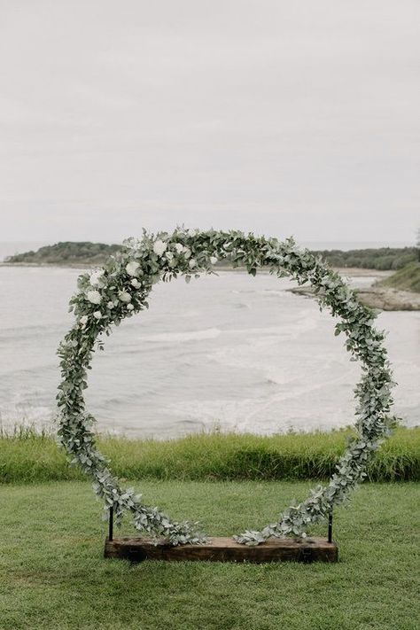 Yamba Wedding | Jess + Mitch | Hampton Event Hire - Wedding & Event Hire | www.hamptoneventhire.com | photo by Heart and Colour Small Private Wedding, Wedding Archway, Event Planning Tips, Wedding Green, Green Ideas, Sage Green Wedding, Wedding Arches, Wedding Forward, Ceremony Decor