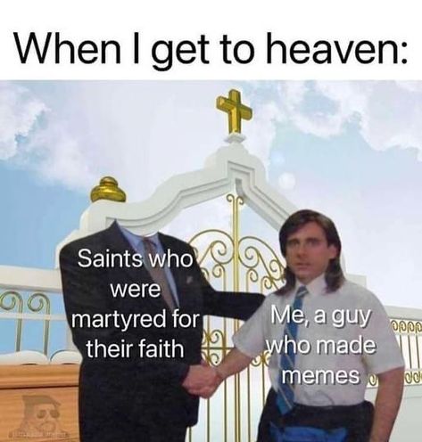 This applies to all catholic account admins 😂😂😂 #CatholicConnect #Catholic #Catholics #CatholicChurch #CatholicMemes #CatholicMeme Best Friend Meme, Friend Meme, Lds Memes, Catholic Humor, Church Memes, Church Humor, Christian Soldiers, Religious Humor, Catholic Memes