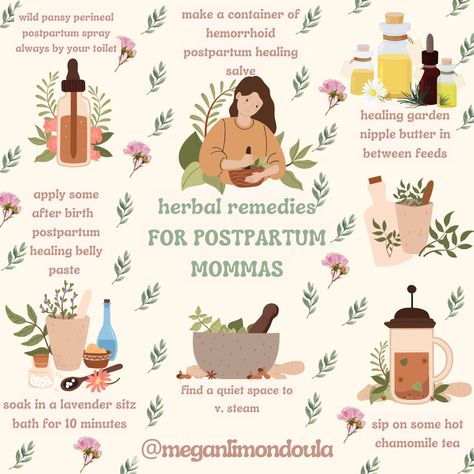 Herbal Remedies for Postpartum Mommas — Megan Limon Postpartum Remedies, Diy Postpartum, Maternity Fits, Postpartum Nutrition, Healing Salve Recipe, Mom Inspo, Body After Baby, 4th Trimester, Pregnancy Diet