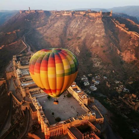 Special Experiential Tours in Rajasthan provide tourists wonderful opportunity to see several charming destinations of Rajasthan, Sound & Light Show, Hot Air Balloon Ride, Desert Safari and Cocktail over Sand Dunes and…  #ExperimentalTourRajasthan #RajasthanTourPackages #Tour #Travel Amer Fort, Backpacking India, Elephant Sanctuary, Hot Air Balloon Rides, Brave Enough, Air Balloon Rides, Picture Credit, Be Brave, Cheap Travel