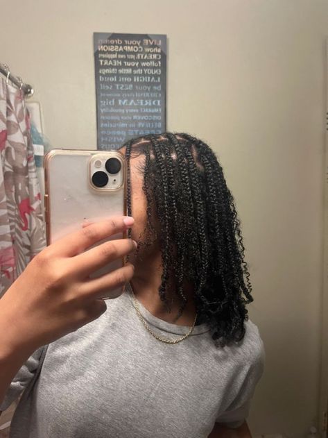 Protective Hairstyles Braids On Natural Hair, Plats Braids For Woman On Natural Hair, Plaits Natural Hair Protective Styles, Single Natural Hair Braids, Small Braids With Natural Hair, Natural Braided Hairstyles Black Women No Weave, Boho Box Braids Natural Hair, Boho Plaits Natural Hair, Medium Braids On Natural Hair