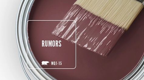 RUMORS MQ1-15 | Behr Paint Colors Red Paint Colors, Pink Paint Colors, Behr Colors, Behr Paint Colors, Wood Stain Colors, Behr Paint, Pink Paint, Bathroom Colors, Paint Colors For Home