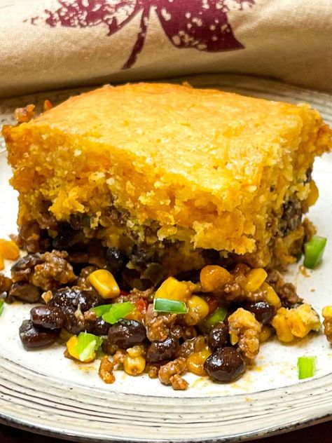 Cajun Cornbread Casserole, Bbq Beef Cornbread Casserole, Cowboy Casserole With Jiffy Cornbread, Cowboy Rice Casserole, Texas Cornbread Casserole, Cowboy Casserole Cornbread, Hamburger Cornbread Casserole, Cowboy Cornbread Casserole, Cowboy Dinner