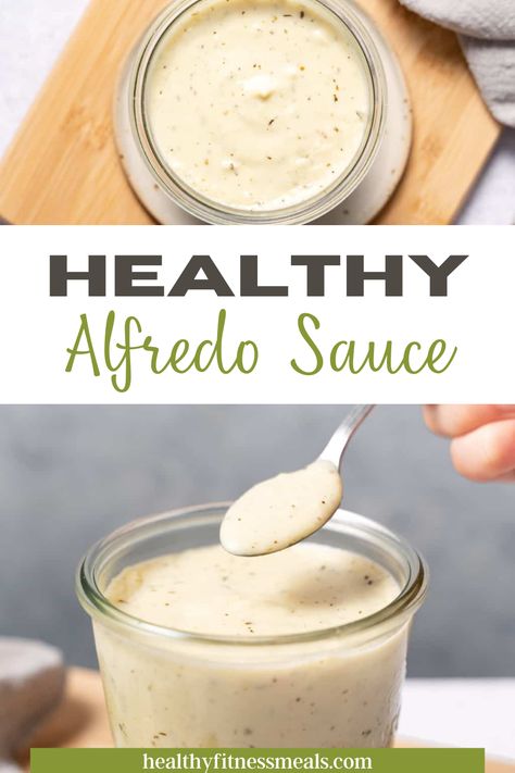 Healthier Alfredo, Low Fat Alfredo Sauce, Healthy Alfredo Sauce Recipe, Recipe Greek Yogurt, Healthy Fettuccine Alfredo, Healthy Alfredo, Healthy Alfredo Sauce, Chicken Alfredo Sauce, Healthy Chicken Alfredo