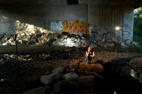 Under Bridge 1 Decay Photography, Urban Decay Photography, Under Bridge, Punks Not Dead, Bridge Photography, How To Photograph, Cinematic Photography, Abandoned Buildings, Abandoned Places