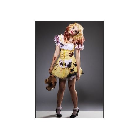 Adult Womens Gothic Zombie Goldilocks Costume ($54) ❤ liked on Polyvore featuring costumes, zombie costume, adult halloween costumes, womens halloween costumes, bear costume, zombie halloween costumes and adult bear costume Goldilocks Costume Women, Goldilocks Costume, Zombie Halloween Costumes, Horror Costume, Zombie Costume, Bear Costume, Zombie Halloween, Trendy Halloween, Adult Halloween Costumes