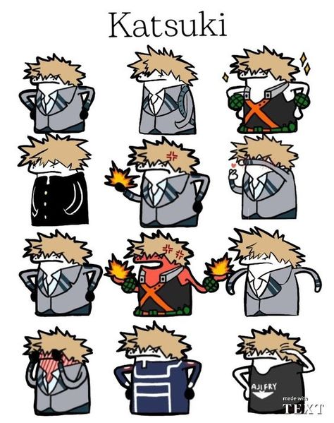 Bakugo Katsuki Fanart Cute, Bakugo Katsuki, Katsuki Bakugo, Bakugou Katsuki, Boku No Hero Academia Funny, Anime Wall Art, Anime Stickers, Anime Boyfriend, My Hero Academia Episodes