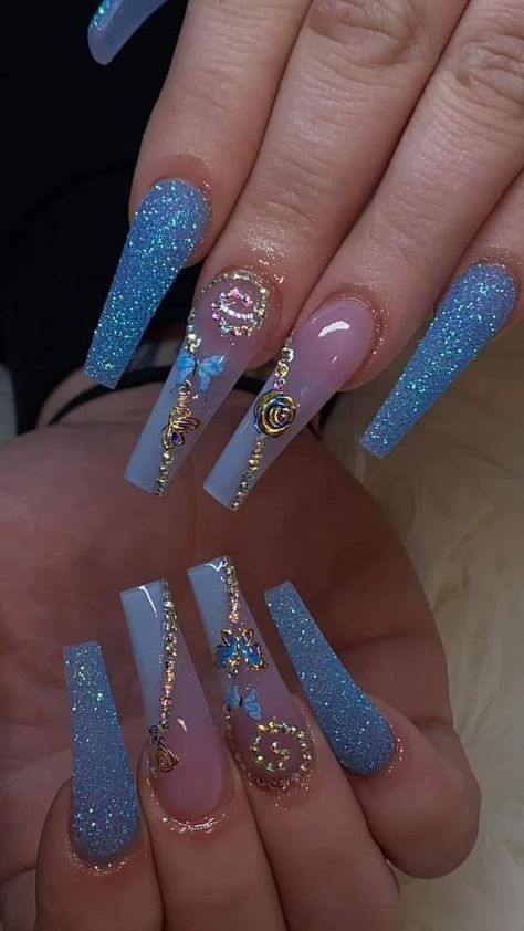 Nails Art Easy, Nails Art Simple, Nail Art 2022, Cinderella Nails, Kawaii Spring, Nail Art For Short Nails, Art For Short Nails, Quinceanera Nails, Nail Art Tips