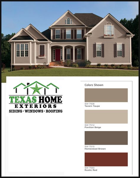 Sherwin Williams Exterior House Colors, Grey Exterior House Colors, Best Exterior Paint, Exterior House Colors Combinations, House Paint Color Combination, Home Exteriors, Color Combinations Paint, House Shutters, Exterior House Paint Color Combinations