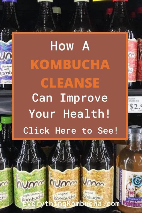 Navigating the world of health cleanses can be overwhelming, with many posing more risks than rewards.  

Kombucha cleanses stand apart, offering a safe and effective path to revitalize your digestive system and overall well-being.  Discover how to harness the power of kombucha for a healthier you. Tap the pin to explore my insightful article! Kombucha Health Ade, Benefits Of Kombucha Every Day, Kombucha Health Benefits, Benefits Of Kombucha, Kombucha Benefits, Detox Symptoms, Homemade Kombucha, Candida Cleanse, Health Cleanse