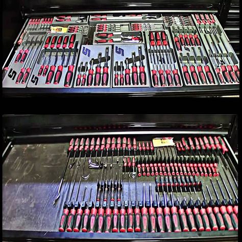 Info Innovative modular screwdriver organizers. Vibrant orange missing tool indicators. Powerful neodymium magnets. Rapid tool inventory management. Unmatched lifetime guarantee. 100% committed to customer satisfaction. Prompt shipping directly from the USA. Simple and efficient tool organization. More Info Modular screwdriver organizers & storage. Organizes screwdrivers, large or small and ratchets, extensions, picks, punches & more. Each organizer seamlessly links together. Connect any number Toolbox Socket Organizer, Us General Tool Box, Custom Tool Boxes, Tool Chest Organization, Inspection Mirrors, Small Parts Storage, Organizers Storage, Tool Drawers, Socket Organizer