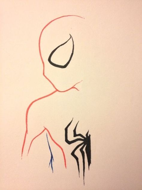 Spider-Man Spider Man Mini Tattoo, Simple Spider Man Tattoo, Spider Man Tattoos Ideas, Spider Man Tattoo Ideas Minimalist, Spider Man Line Art, Spider Man Tattoos, Spider Man Tattoo Ideas, Spiderman Silhouette, Spider Man Tattoo