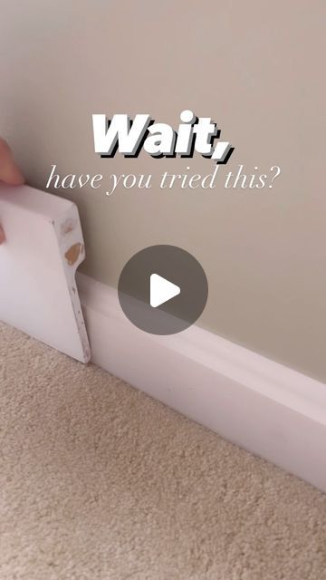 Robin Donilon on Instagram: "My top reel of 2023 so I had to share it again! 

3 reasons to try this product: 

1. It saves you time. You can add this trim over your existing base moulding, no demo required.
2. It’s renter-friendly! Since you aren’t removing anything existing, there’s no reason you couldn’t remove this before moving out since nail holes are minimal.
3. It’s DIY beginner friendly. There are multiple coordinating accessories available such as corner and end pieces, plus other designs. 

A little backstory on the reason we used this is because we installed beadboard panels on top of our old base moulding BEFORE we knew we wanted to replace the base. In other words, the project snowballed as we realized we wanted to do it right! There was no way to then remove the existing bas Renter Friendly Baseboards, Renter Friendly Chair Rail, Installing Beadboard Panels, Diy Fails, Diy Beginner, House Repair, Easy Diy Hacks, Living Area Design, Base Moulding