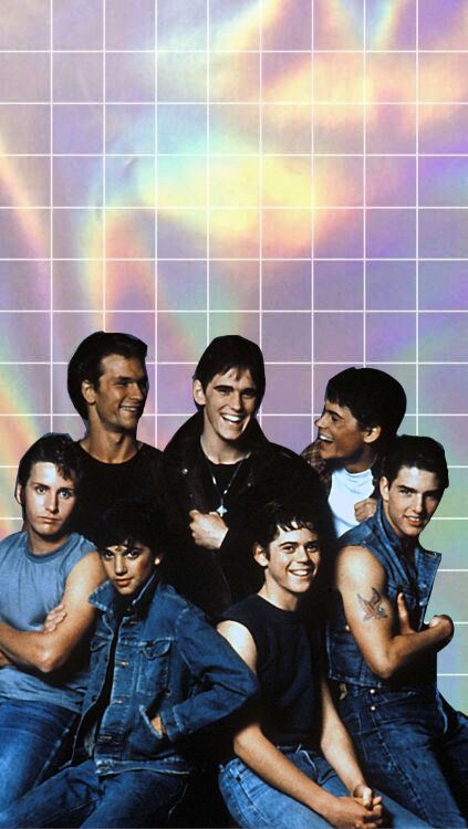 The Outsiders wallpaper..  Ya welcome The Vamps Songs, The Outsiders Wallpaper, Outsiders Wallpaper, The Outsiders Preferences, Patrick Swayze Movies, The Outsiders Quotes, Outsiders Imagines, Imagine Song, The Outsiders Imagines