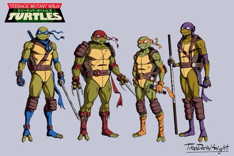 TitanDarkKnight on X: "Teenage Mutant Ninja Turtles Redesigns https://t.co/3Ndycog7YS" / X Tmnt Redesign, Tmnt 2023, Tmnt Design, Tmnt Multiverse, Tmnt Au, Ninja Turtle Drawing, Turtle Ninja, Ninja Turtles 2, Heroic Age