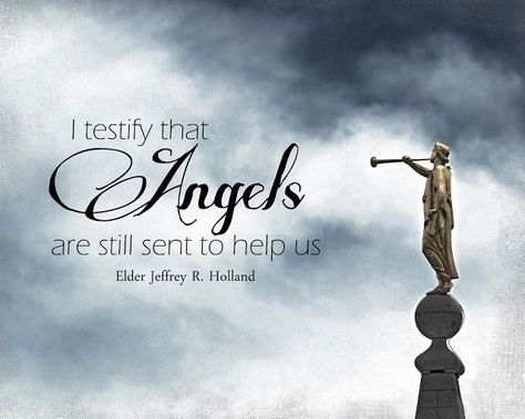 "Angels are still sent to help us" Print Freebie (Jeffrey R. Holland) Holland Quotes, Jeffrey R. Holland, Elder Holland, Quotes Arabic, Gospel Quotes, Conference Quotes, Church Quotes, Angels Among Us, Saint Quotes