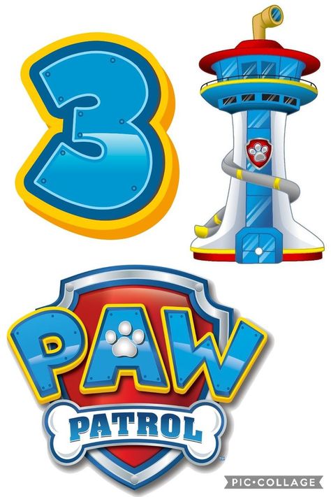 Paw Patrol Topper Printable, Pow Patrol Cake Topper Printable, Paw Patrol Printable Topper, Paw Patrol Headquarters Printable, Paw Patrol Birthday Treat Bags, Pow Patrol Birthday Theme, Paw Patrol Printable Cake Topper, Paw Patrol Party Ideas Decoration, Paw Patrol Topper