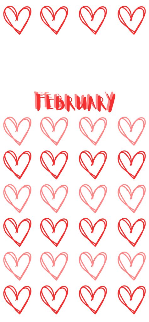 red hearts, pink hearts, February, an iPhone wallpaper Valentine’s Day Iphone Wallpaper, Vday Wallpaper, February Iphone Wallpaper, Valentines Day Lockscreen, Valentines Day Wallpaper Iphone, February Bujo, Phone Decorations, February Wallpaper, Valentines Wallpaper Iphone