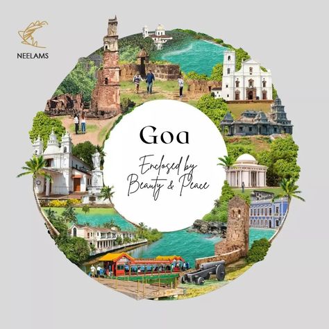 Off-Beat Places In Goa | Hidden Gems Of Goa | Things To Do On Goa Trip Goa Travel Brochure, Goa Food, Goa Trip, North Goa, Expect The Unexpected, Travel Poster Design, Goa India, States Of India, School Activity