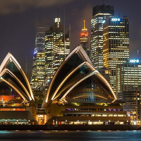 Sydney city skyline after dark. NSW, Australia Aesthetic Sydney, Dark Asthetics, Purple City, Sydney Skyline, Colour Photography, Sydney City, Phone Ideas, Nsw Australia, City Aesthetic