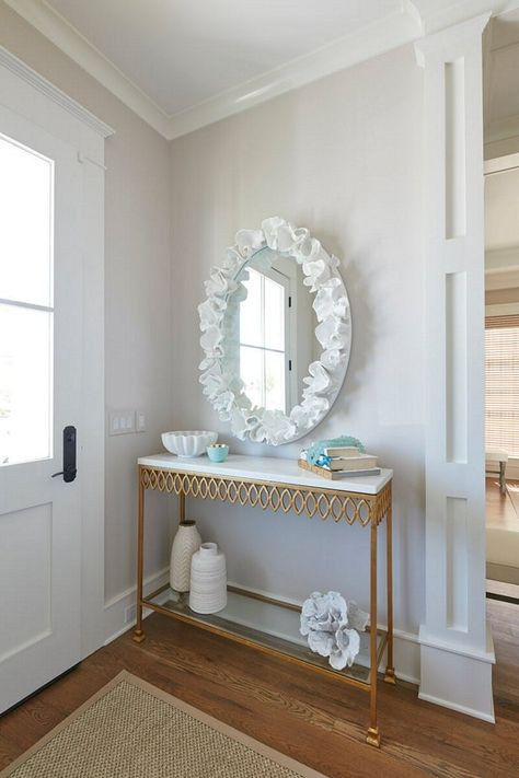 Behr Greige Paint, Behr Greige Paint Colors, Behr Greige, Best Greige Paint Color, Best Greige Paint, Best Greige, Benjamin Moore Balboa Mist, Balboa Mist, White Wainscoting