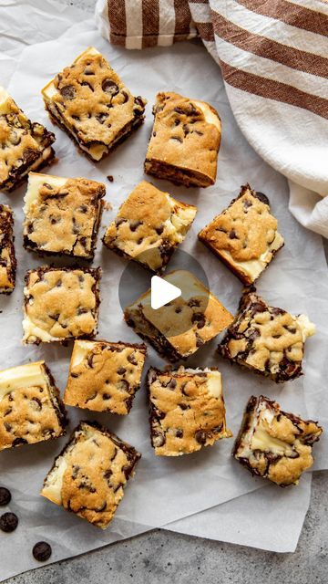 Tawnie Graham on Instagram: "@krolls_korner 🍪 🤝 cheesecake 😍🫶🏻
.
Comment “recipe please” and I’ll dm you this recipe link!
.
Obsessed is an understatement! You gotta make these!
.
https://krollskorner.com/recipes/desserts/bars-brownies/chocolate-chip-cookie-cheesecake-bars/
.
#cookiebars #cookies #cheesecake #cheesecakecookies #dessertsofinstagram #krollskorner #chocolatechipcookies" Tawnie Graham, Krolls Korner, Desserts Bars, Cookies Cheesecake, Cookie Cheesecake, Brownies Chocolate, Cheesecake Cookies, Bar Cookies, Brownie Bar