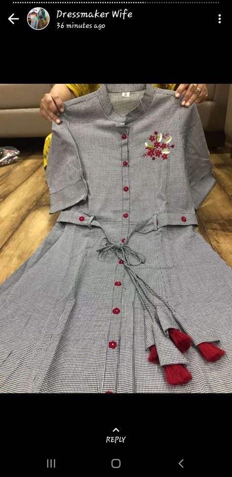 Gray Kurti Designs, Fork Design Kurti, Open Frock Design Pakistani, Kurti Petan New, Fancy Suit Designs, Farak Design, Long Skirt Top Designs, Dress Designs For Stitching, Mom Daughter Outfits