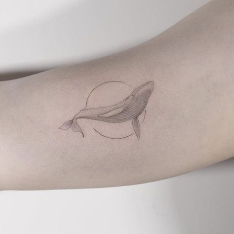 🐳 thank you Aimzhan! Aesthetic Tattoo Ideas, 15 Aesthetic, Whale Tattoo, Whale Tattoos, Ocean Tattoos, Tasteful Tattoos, Stylist Tattoos, Waves Tattoo, Aesthetic Tattoo