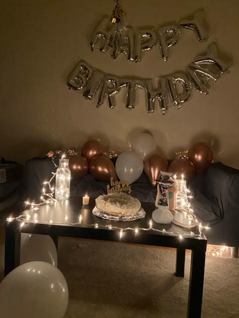 Bff Birthday Decoration Ideas, Aesthetic Birthday Decorations For Men, Minimalist Birthday Decor Simple At Home, Birthday Setup At Home, Pantry Cabinet Wall, Built In Pantry Cabinet, Pantry Wall Ideas, Built In Pantry Cabinet Wall, Realistic Pantry