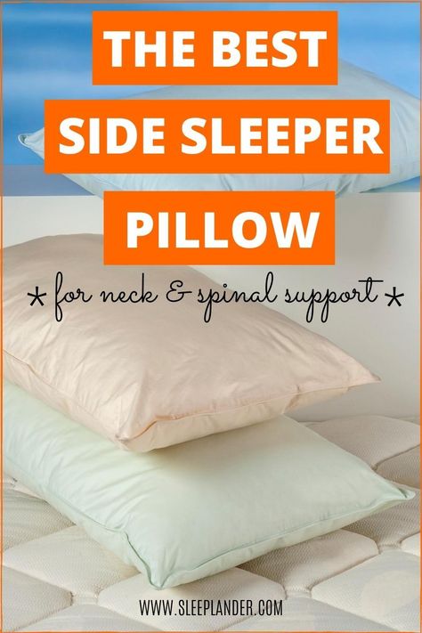 Best Pillow For Neck Pain Side Sleeper, Sleeping Pillows Best, Best Pillow For Side Sleeper, Pillows For Side Sleepers, Neck Exercise, Best Bed Pillows, Sleep Pillows, Best Pillows For Sleeping, Best Pillows