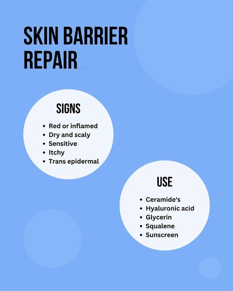 Skin Barrier Repair. #ahaa #ahaaskincare #skincaretips #skincareproducts Skin Barrier Repair Routine, Skin Barrier Repair, Skin Repair, Diy Skin, Skin Barrier, Damaged Skin, Care Routine, Skin Care Tips, Skin Care Routine