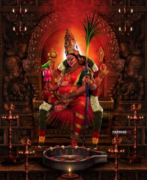 Bala Tripura Sundari Devi Hd, Tripura Sundari, Durga Picture, Aadi Shakti, Lord Murugan Wallpapers, Happy Navratri Images, Shakti Goddess, Durga Images, Lord Photo