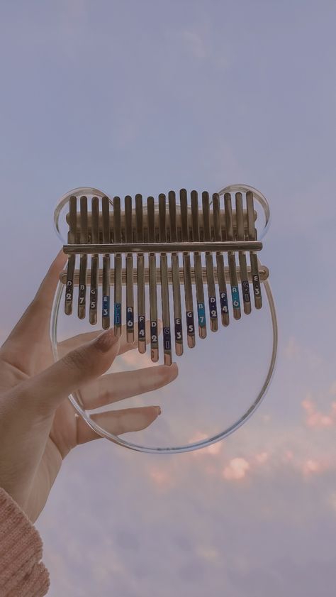 #kalimba #cute #aesthetic #kimikalimba #pinterest Kalimba Pictures, Hangdrum Art, Music Magic Aesthetic, Kalimba Aesthetic, Music Studio Room, Magic Aesthetic, Music Backgrounds, Instagram Photo Editing, Music Album Cover