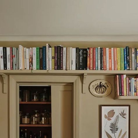 Bedroom Shelf, Floating Bookshelf, Garden Magazine, Floating Bookshelves, Wall Bookshelves, Brown Furniture, Up Book, Paint Colours, House Garden