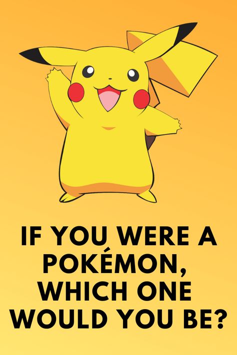 Are you ready to take this Pokemon quiz? We here at MagiQuiz know which Pokemon character you really are inside. Get ready to find out! #pokemon #trivia #quiz #cute #anime Pokemon Teams Ideas, Pokemon Eeveelutions Fanart, Which Pokemon Are You, What Anime Character Are You, What Cat Are You, Pokemon Quizzes, Pokemon Characters Trainers, What Character Are You, Pokemon Diy Crafts