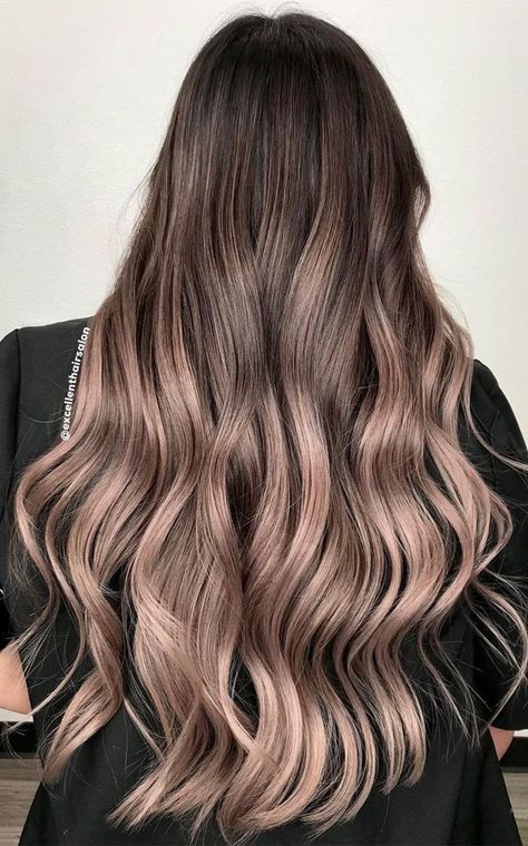 Metalic Blond Hair, Taupe Brown Hair, Metallic Grey Hair, Metallic Brown Hair, Metallic Silver Hair, Metallic Hair Color, Grey Brown Hair, Hairstyles For Summer, Tan Skin Blonde Hair