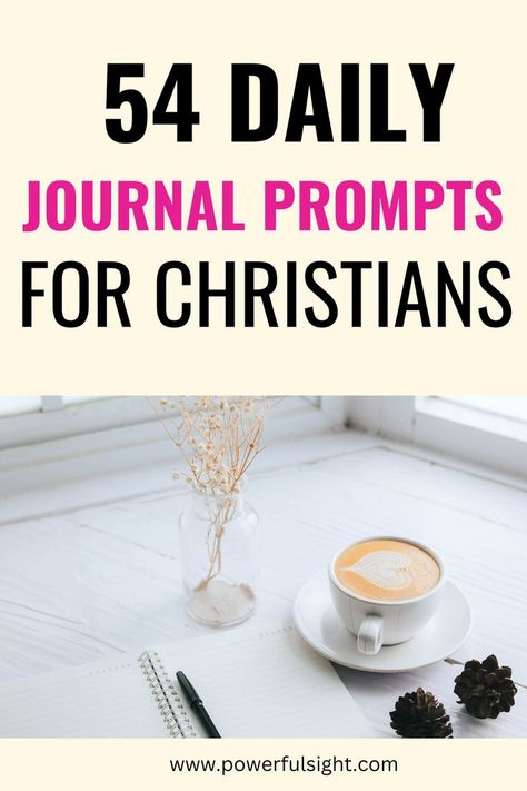 Journal Prompts For Christians Spiritual Writing Prompts, Bible Prompts Journal Ideas, God Journal Prompts, Biblical Journal Prompts, Journalling Prompts Christian, Journal Prompts For Christians, Christian Journal Prompts Night, Spiritual Prompts, Christian Journaling Prompts For Women